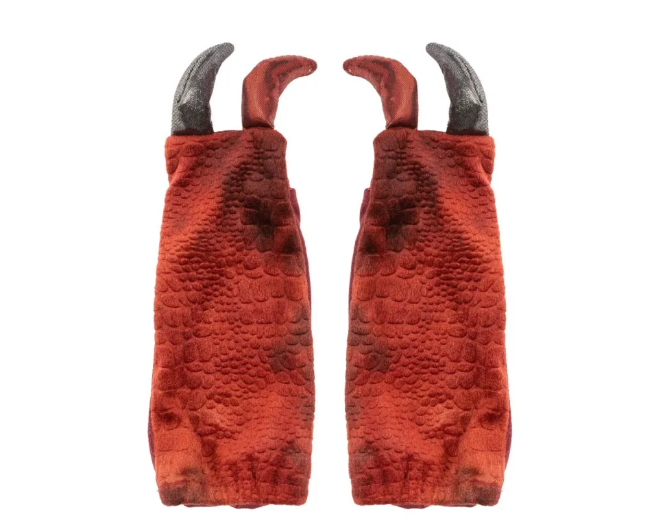 T-Rex Mit Krallen - Rot (Gr. 4-6 Jahre)