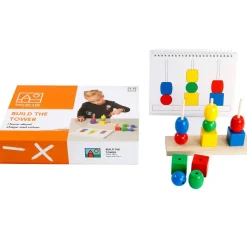 Turme Stecken - Lerne Formen Und Farben Kennen