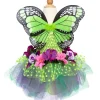 Waldfee - Kleid Mit Flugeln, Gr. 4-6 J.