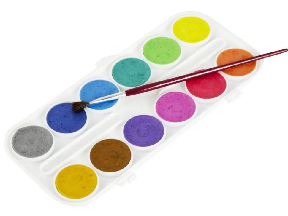 Wasserfarben - Perlmutt, 12 Stk.