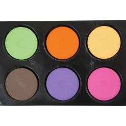 Wasserfarben O 5,7 Cm - Bunt, 6 Stk.