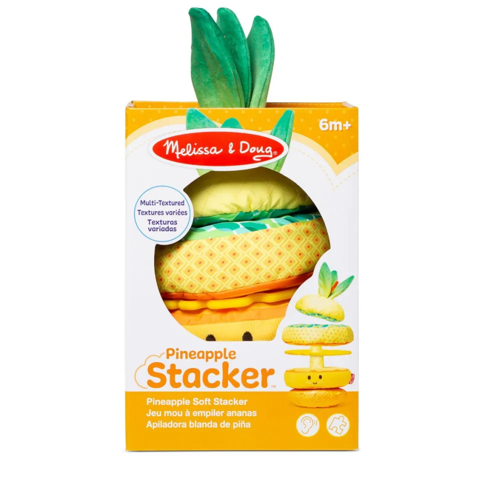 Weiches Stapelspiel - Ananas
