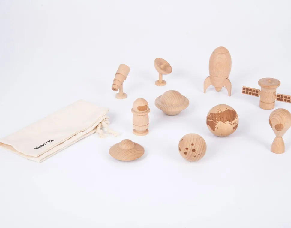 Weltraumabenteuer - Holzfiguren 10 Stk.
