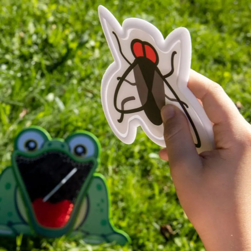 Wurfspiel - Den Frosch Futtern