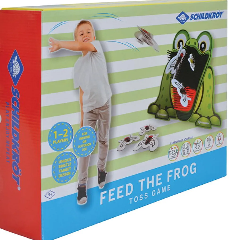 Wurfspiel - Den Frosch Futtern