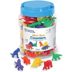 Zahle & Sortiere - Dinosaurier, 108-Teilig