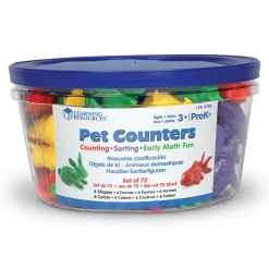 Zahle & Sortiere - Haustiere, 72-Teilig