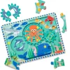 Zahnrad Puzzle - Meerestiere, 18 Teile