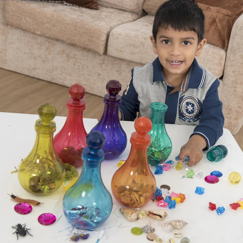 Zaubertrankflaschen, 6 Stk.